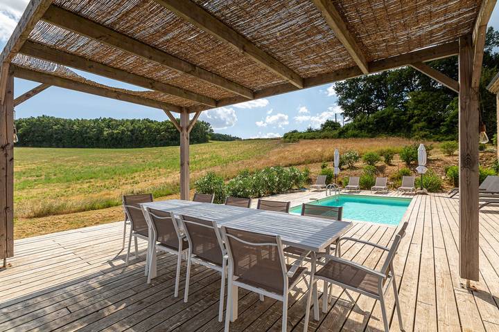 Casa vacanze 'Chant d'Étoile' con piscina privata e aria condizionata in La Roche-sur-Grane, Die e dintorni