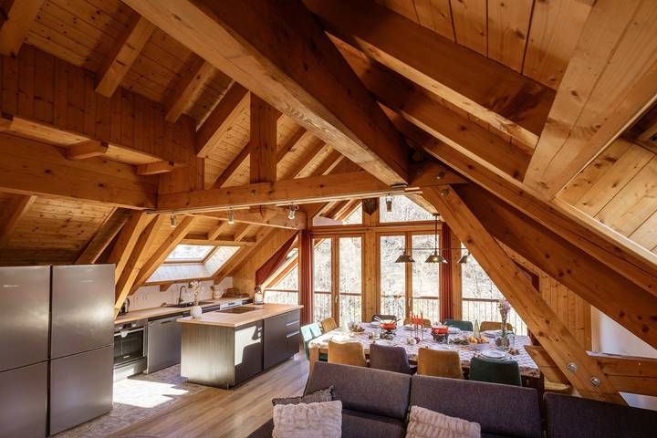 Chalet für 12 Personen, mit Garten in Frankreich - 4