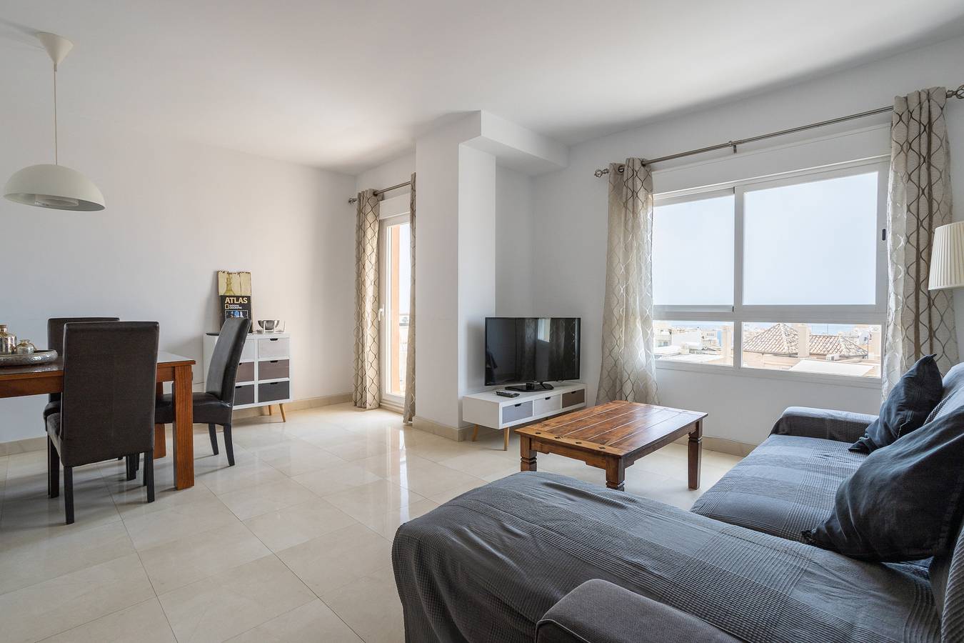 Entire apartment, Apartment "A231 Two Bed Penthouse" Near the Beach with Sea View, Whirlpool & Wi-Fi in Nerja, Costa del Sol