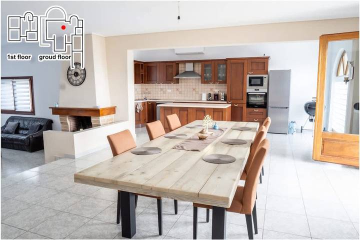 Ferienhaus für 8 Personen, mit Garten und Terrasse in Kavala Gemeinde