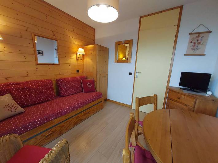 Location de vacances pour 2 personnes, avec balcon dans Valmorel
