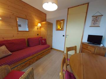 Gîte pour 2 personnes, avec balcon à Les Avanchers-Valmorel