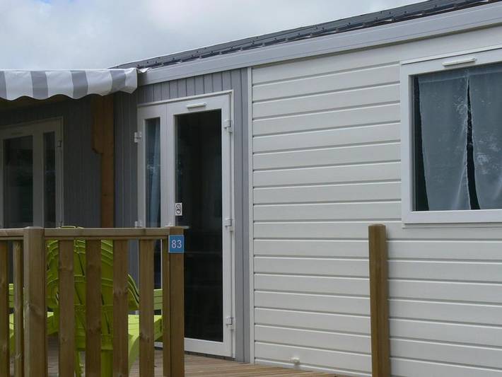 Camping Lizoé - Entre pierres et mer - Mobilheim 6 personen - Mobilheim Confort 34m² - Keine Haustiere in Pont-Croix, Quimper und Umgebung