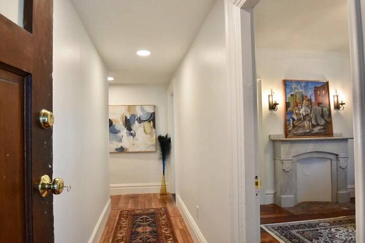 Vacation apartment for 6 people, with yard and terrace in Maine