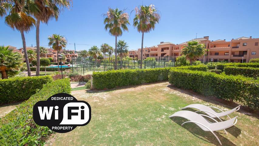 Apartamento de vacaciones para 4 personas, con piscina además de terraza y jardín, Se admiten mascotas - 1
