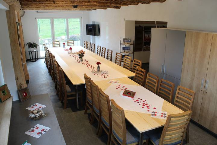 Location de vacances pour 45 personnes, avec jardin, animaux acceptés à Oberried - 4