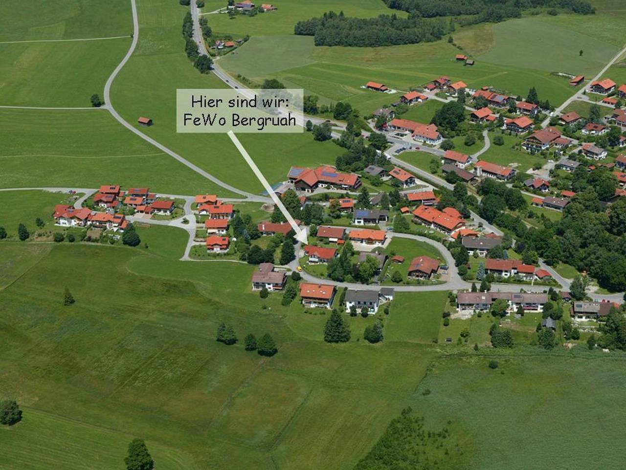 Ganze Ferienwohnung, Ferienwohnung Bergruah - Ferienwohnung in Bad Bayersoien, Romantische Straße