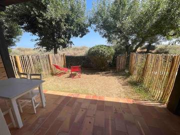 Gîte pour 3 personnes, avec terrasse dans Zone nature des vieux salins d'Hyères