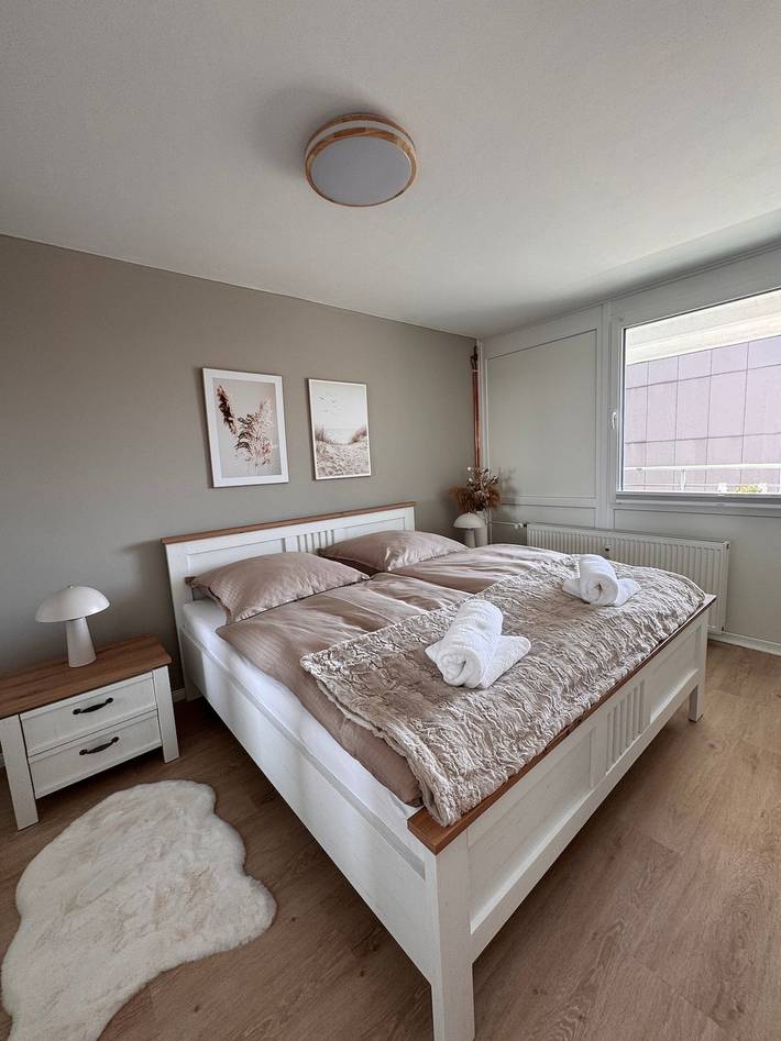 Ferienwohnung für 2 Personen, mit Ausblick und Balkon in der Eckernförder Bucht