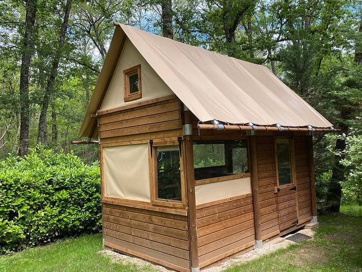 Camping für 2 Personen, mit Kinderpool, mit Haustier in der Dordogne - 3