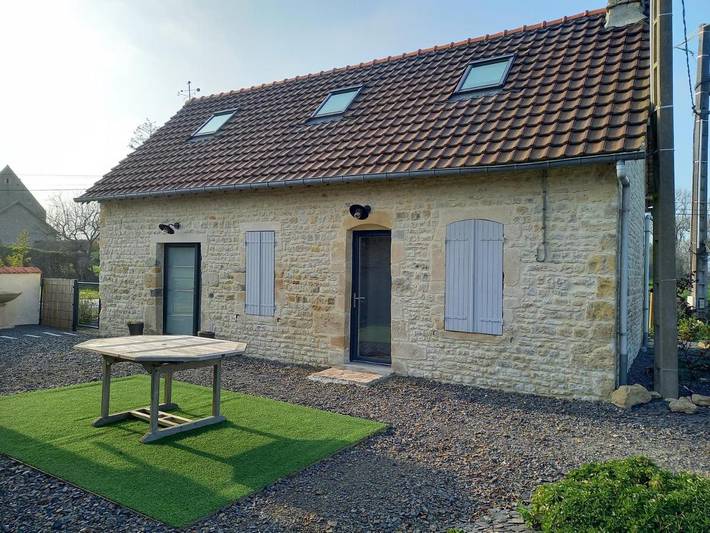 Maison de vacances pour 5 personnes, avec vue et jardin
