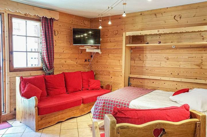Ganze Wohnung, Gemütliche Wohnung im Zentrum von Valmorel - 4 Pers. in Valmorel, Les Avanchers-Valmorel
