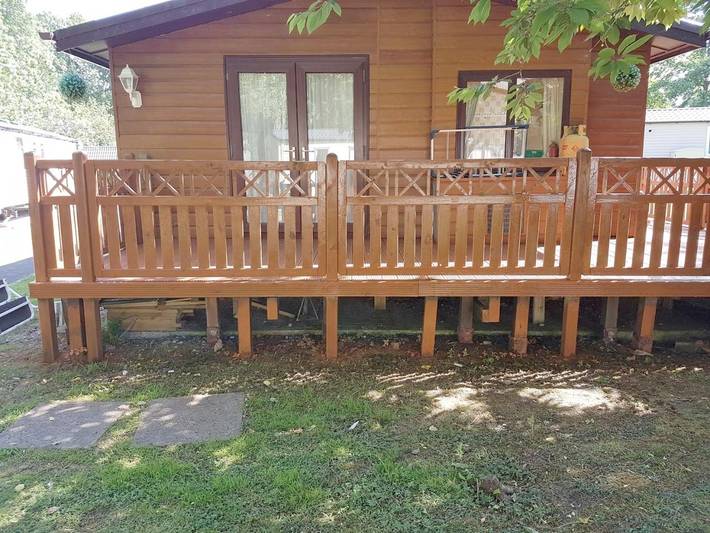 Chalet for 6 people, with garden and pool in Blackpool
