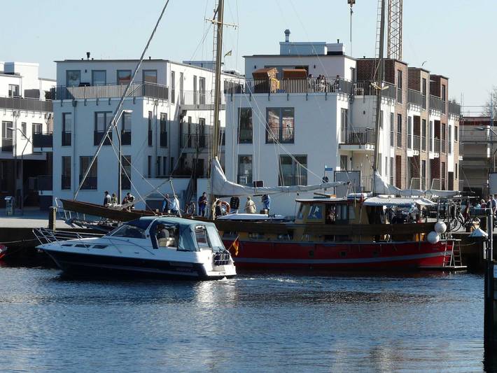 Ferienwohnung für 2 Personen, mit Balkon und Terrasse in Eckernförde