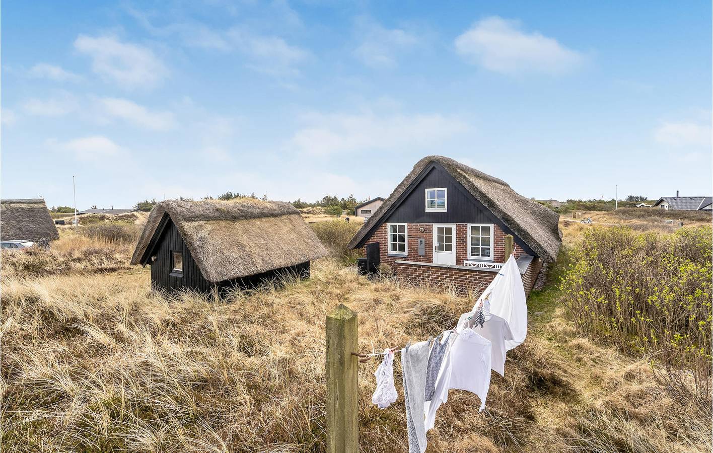 Ferienhaus für 4 Personen mit Terrasse in Ringkøbing, Holmsland Klit