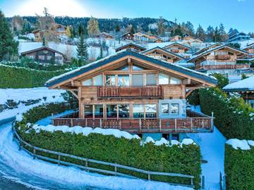 Location de vacances pour 8 personnes, avec jardin à Nendaz