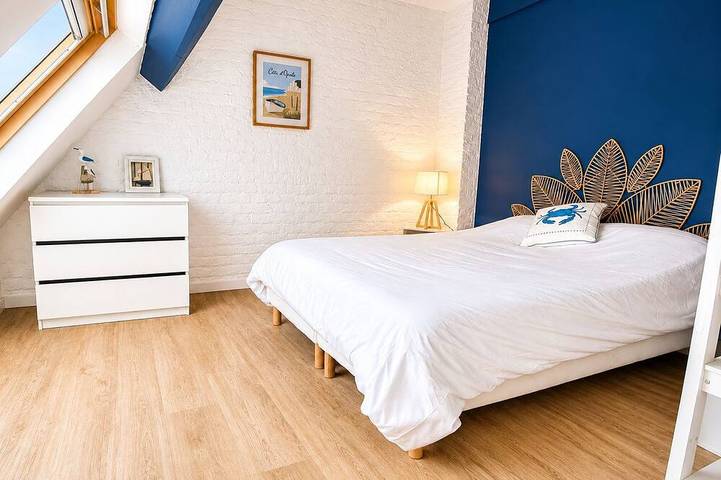 The Blue Case • 2 bedrooms • Serves 4 • Seaside in Grand-Fort-Philippe, Región de Dunkerque