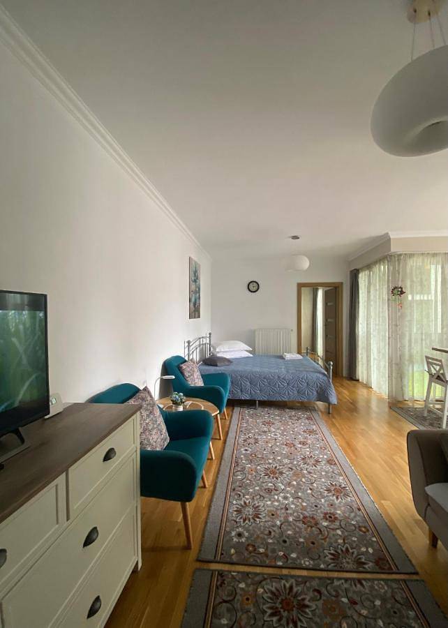 Appartement de vacances pour 4 personnes, avec jardin