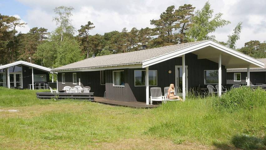 Ferienhaus für 8 Personen, mit Ausblick und Sauna, mit Haustier auf Bornholm
