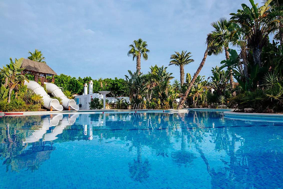 Bungalow Mediterranean Síguenos 2 a 5 personas - 2 pers. incluidos en el arancel in Guardamar del Segura, Costa Blanca