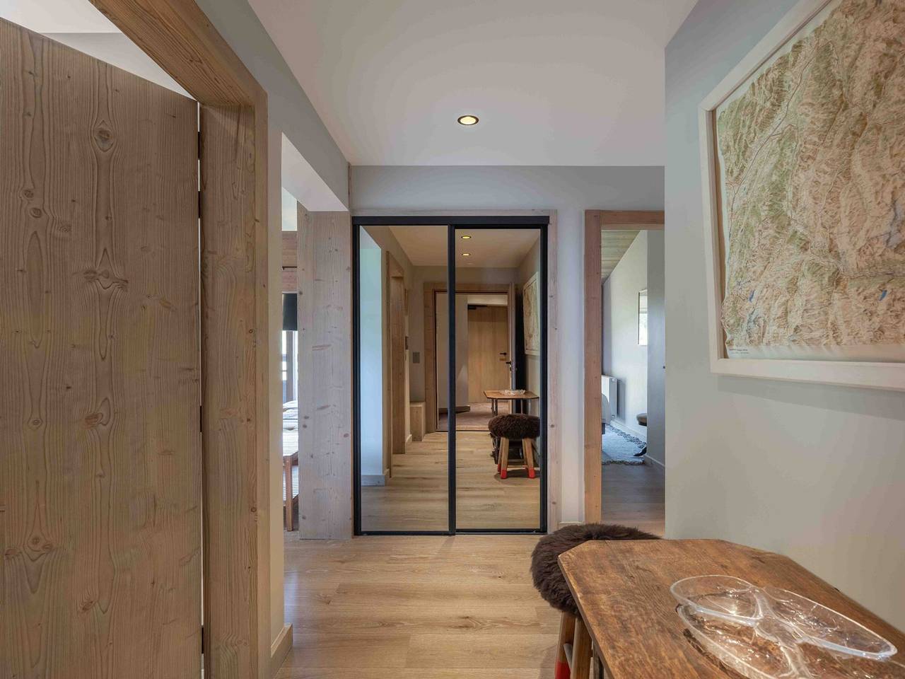 Ganze Wohnung, Moderne Wohnung in Courchevel, nahe Lift, Wi-Fi, Parkplatz in Saint-Bon-Tarentaise, Les Trois Vallées