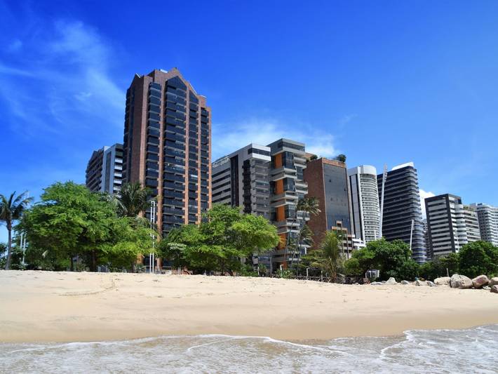 Ganze Wohnung, Wohnung "Seaflats 1106" mit Blick auf das Wasser in Fortaleza, Litoral Cearense