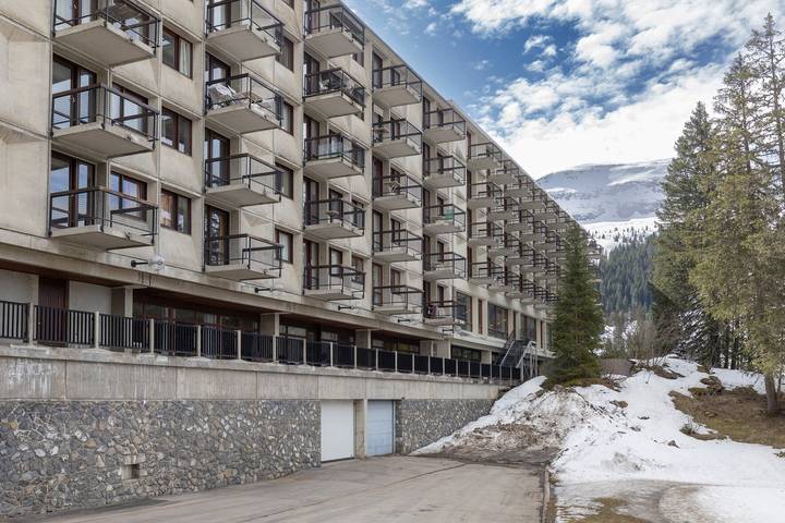 Appartement entier, Appartement 'Flaine Studio J2' avec vue sur la montagne et Wi-Fi in Flaine, Arâches-la-Frasse