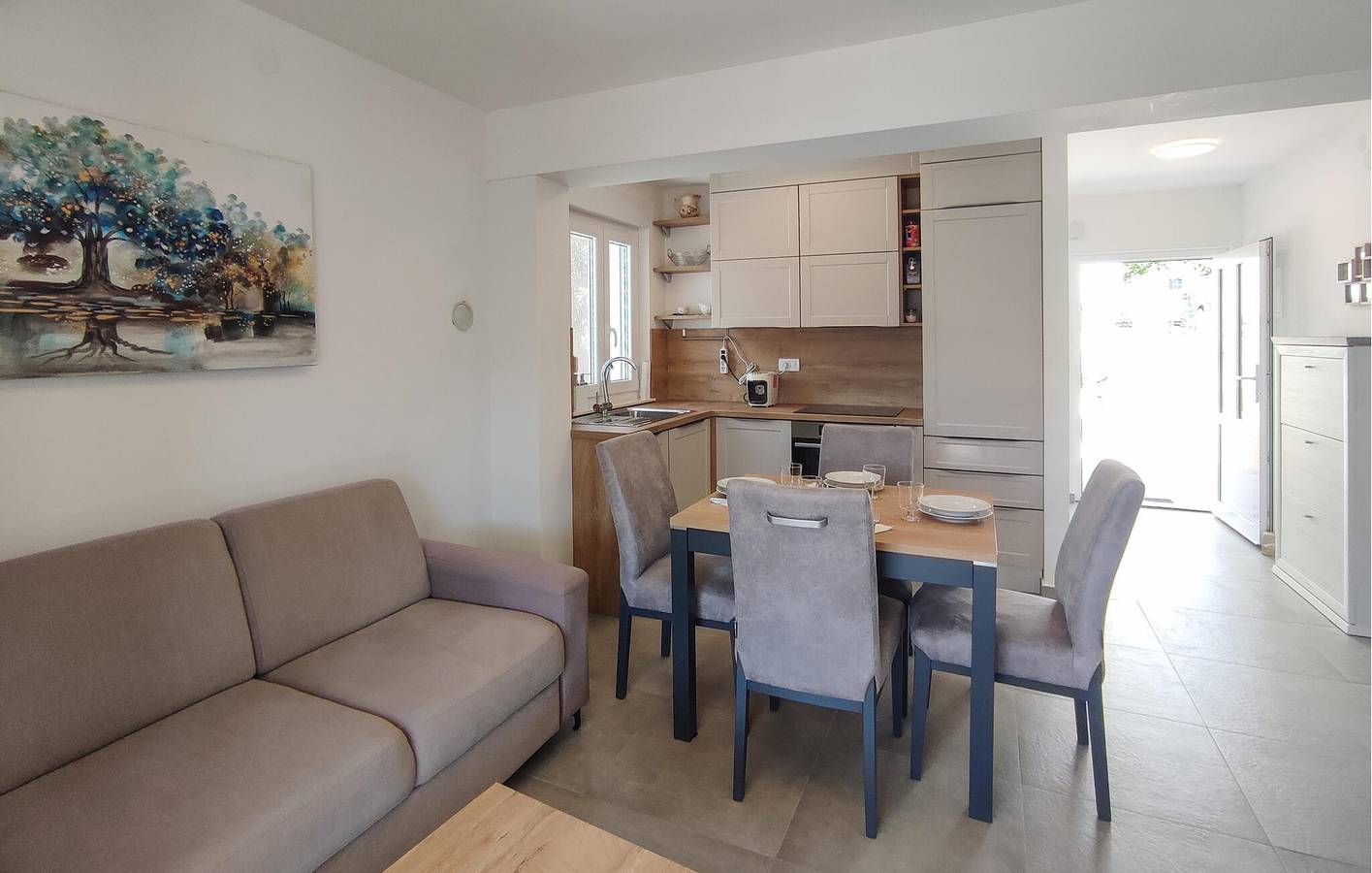Ferienhaus für 4 Personen mit Terrasse in Vinkuran, Südküste Istrien