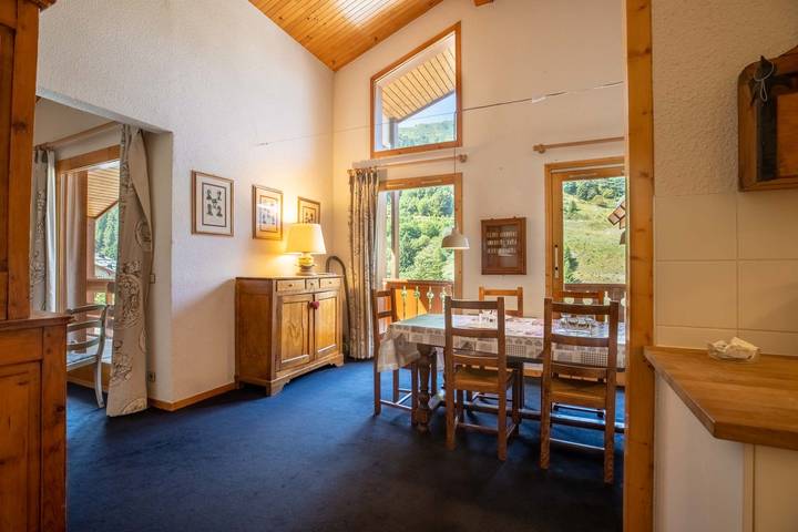 Gîte pour 8 personnes, avec balcon, adapté aux familles dans Méribel-Mottaret - 4