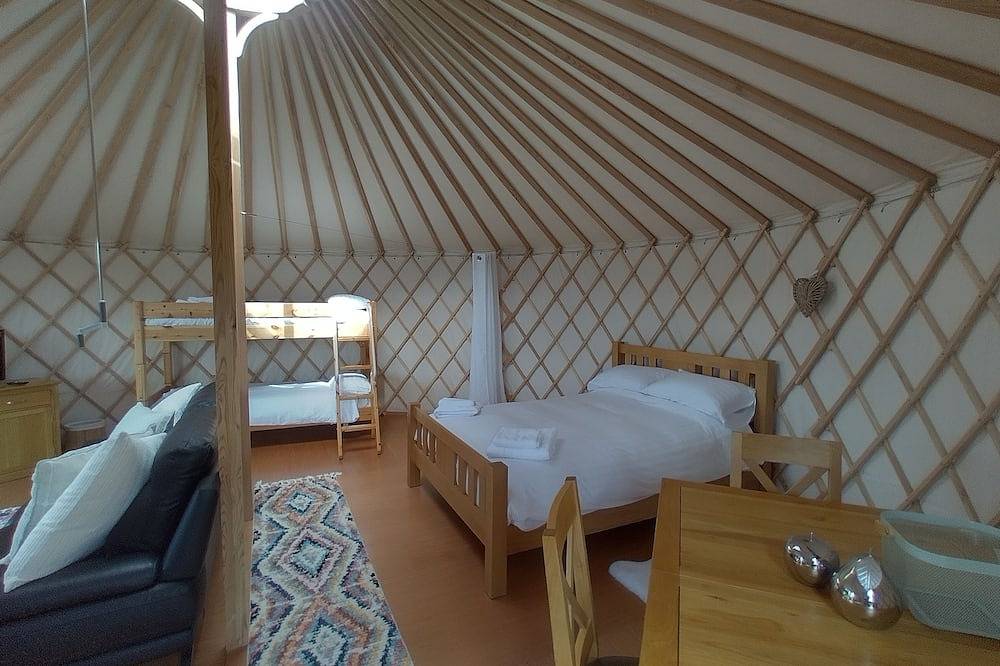 Luxury Glamping yurts  with Hot Tubs in Carmarthenshire