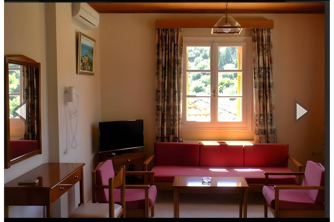 Ganzes Studio, Apartment „Deluxe Double Studio“ mit Bergblick, Wlan und Klimaanlage in Griechenland