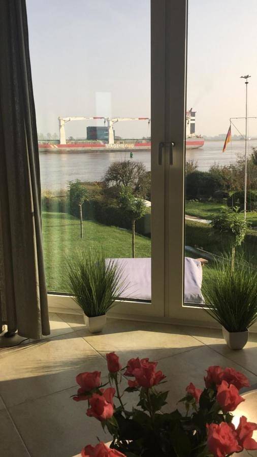 Ferienwohnung für 4 Personen, mit Ausblick und Garten in Unterweser - 4