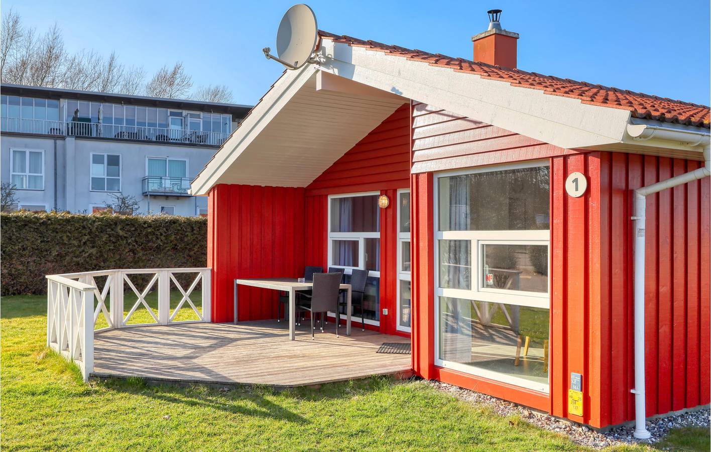 Appartement am Strand mit Parkplatz, Terrasse & WiFi in Schönhagen, Brodersby