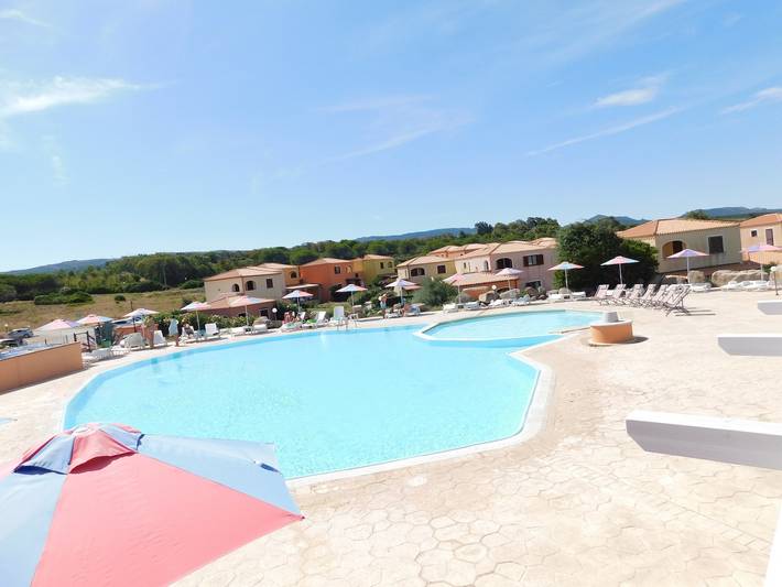 Ferienwohnung für 5 Personen, mit Kinderpool und Garten