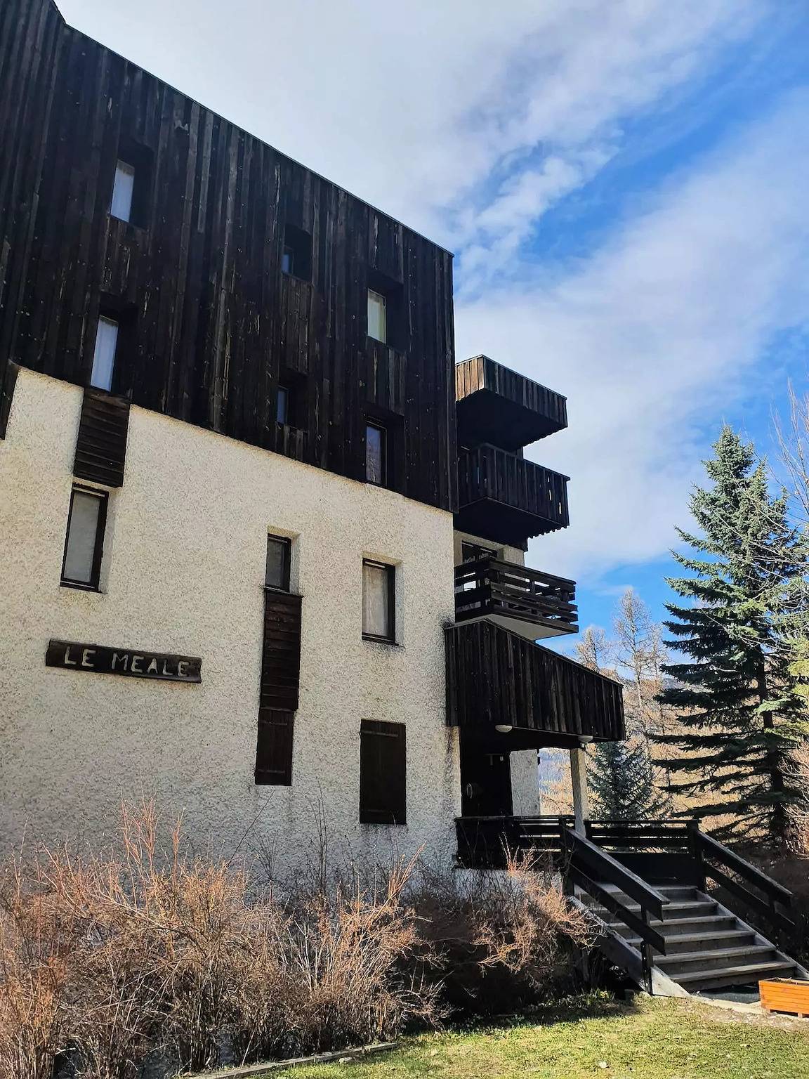 Ganzes Studio, Renoviertes Studio 4 Personen in Les Orres 1650 in Les Orres, Nationalpark Écrins