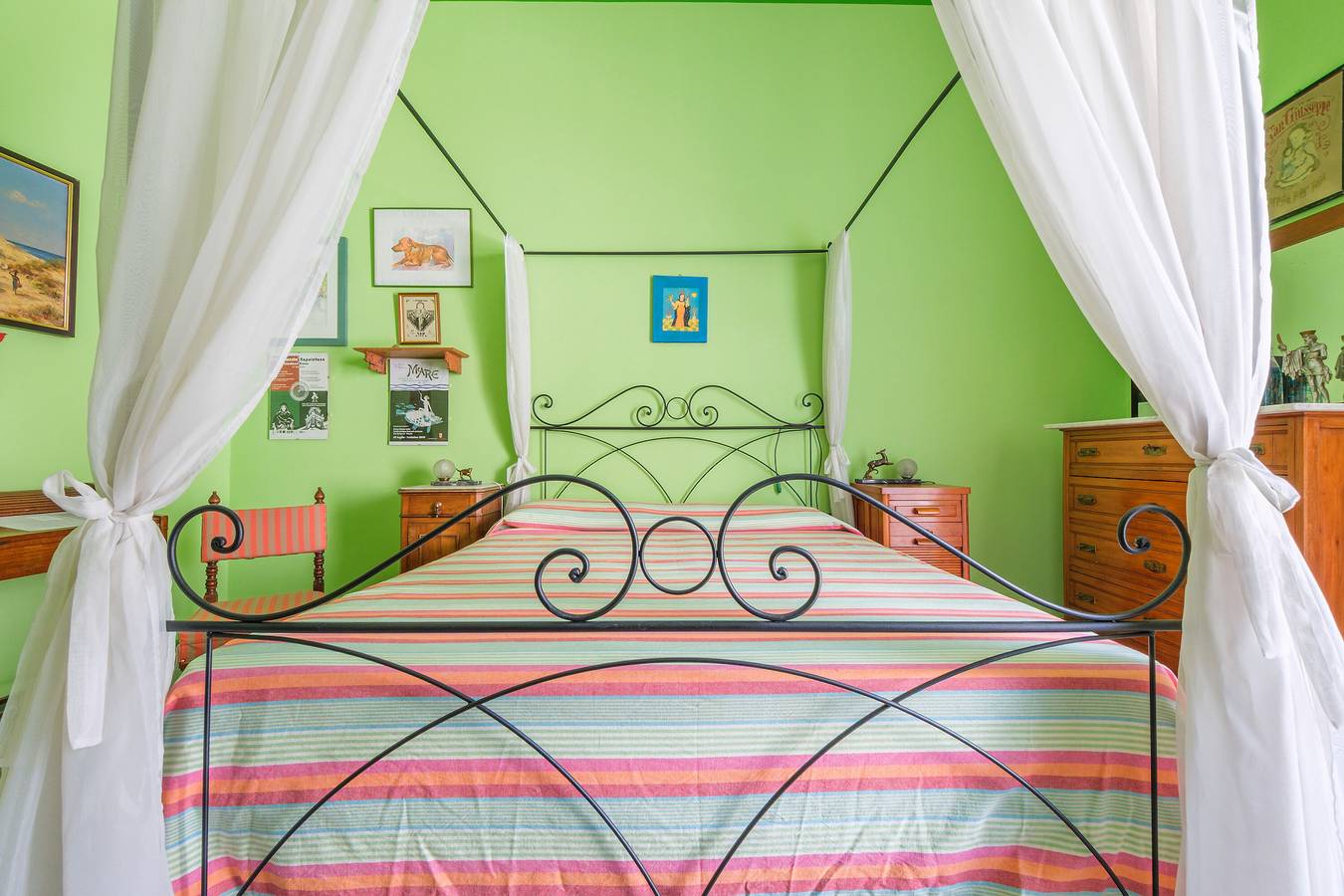 Room 'Verde' with Shared Terrace, Wi-Fi and Air Conditioning in Lipari