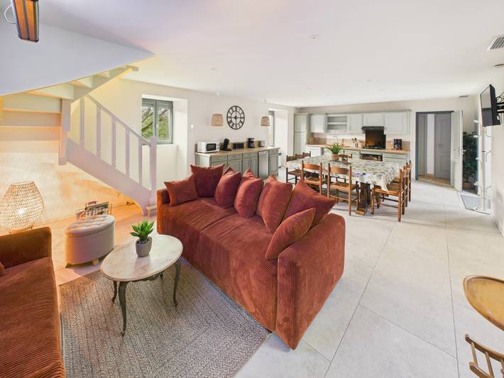 Location de vacances pour 10 personnes, avec terrasse et jardin à Saint-Crépin-et-Carlucet