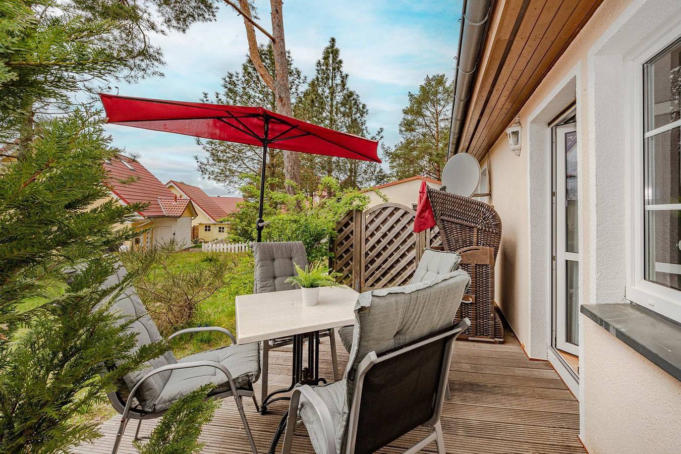 Appartement entier, Gemütliches Ferienhaus in Korswandt mit Garten und Wlan auf Usedom in Gothensee, Korswandt