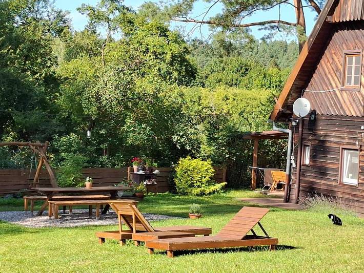 Pokój dla 3 osób, z ogród i widok na Mazury