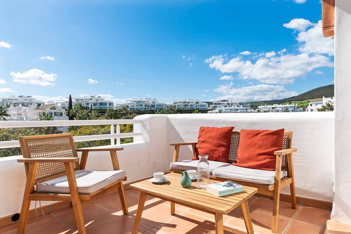 Appartement entier, Appartement de vacances pour 4 personnes avec piscine in Sierra (Casares), Casares