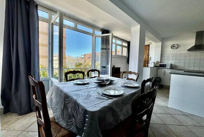 Gîte pour 6 personnes, avec terrasse dans Plage Trottel - 4