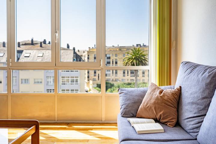 Ganze Wohnung, Ferienwohnung 'El Indiano' mit Balkon in Ribadeo, Rías Altas