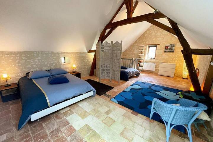 Gîte pour 3 personnes, avec jardin, animaux acceptés dans Sazilly - 2