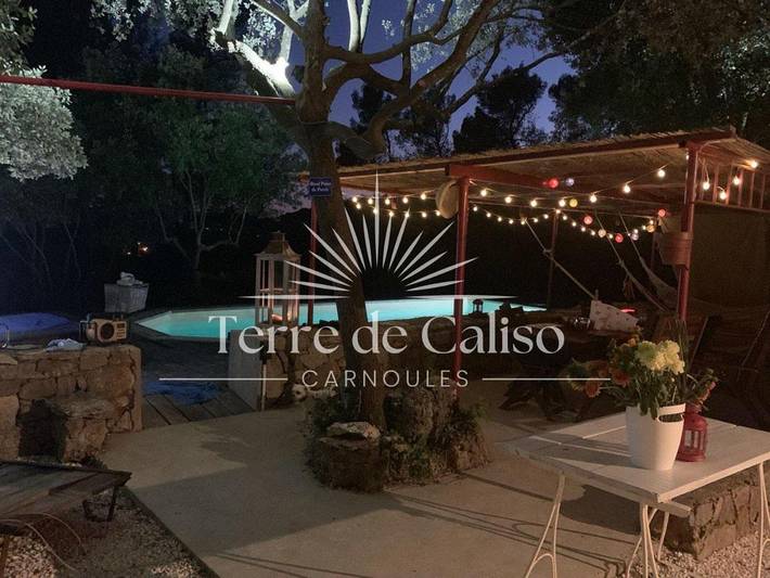 Maison de vacances pour 8 personnes, avec Terrasse et Jardin ainsi que Piscine et Vue
