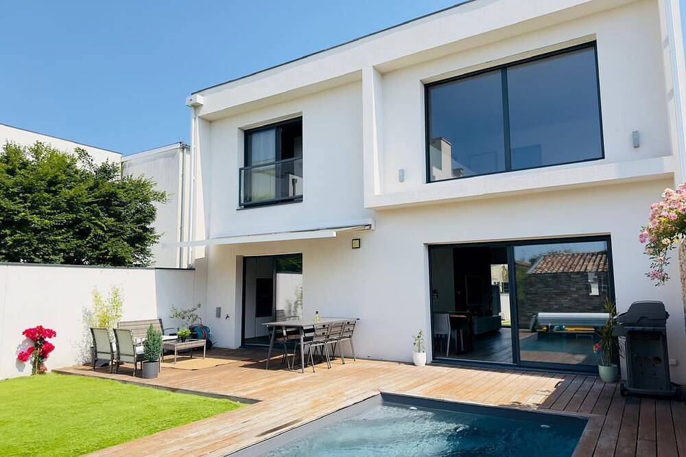 Architect-designed house for 6 people with swimming pool in Caudéran (Bordeaux), Bordeaux