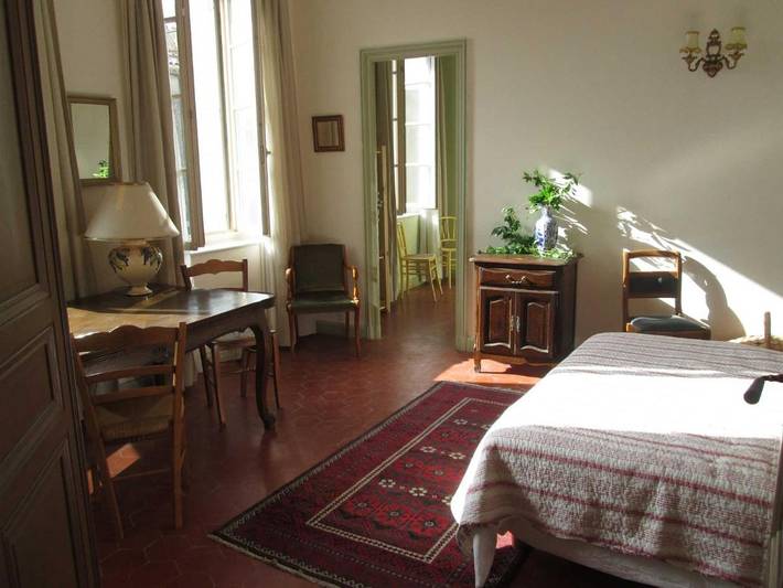 Location de vacances pour 3 personnes, avec vue et jardin à Sainte-Valière - 3