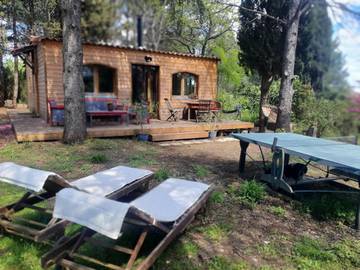 Maison de campagne pour 5 personnes, avec terrasse et jardin à Cournonsec