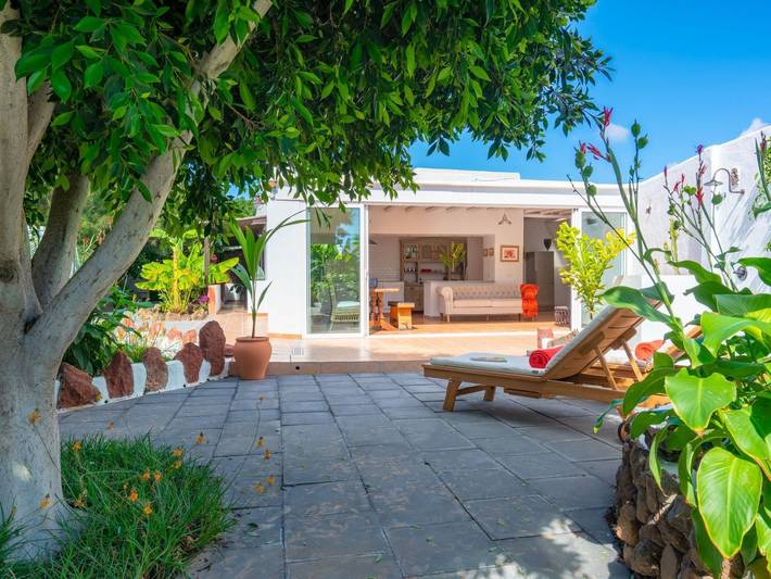 Casa de vacaciones para 4 personas, con Terraza y Jardín en Guatiza