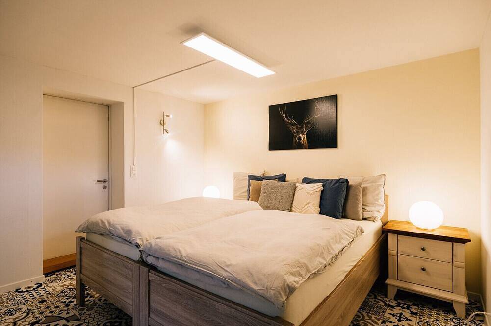 Geheel appartement, Urban Studio directly at Spiez train station in Spiez, Meer van Thun