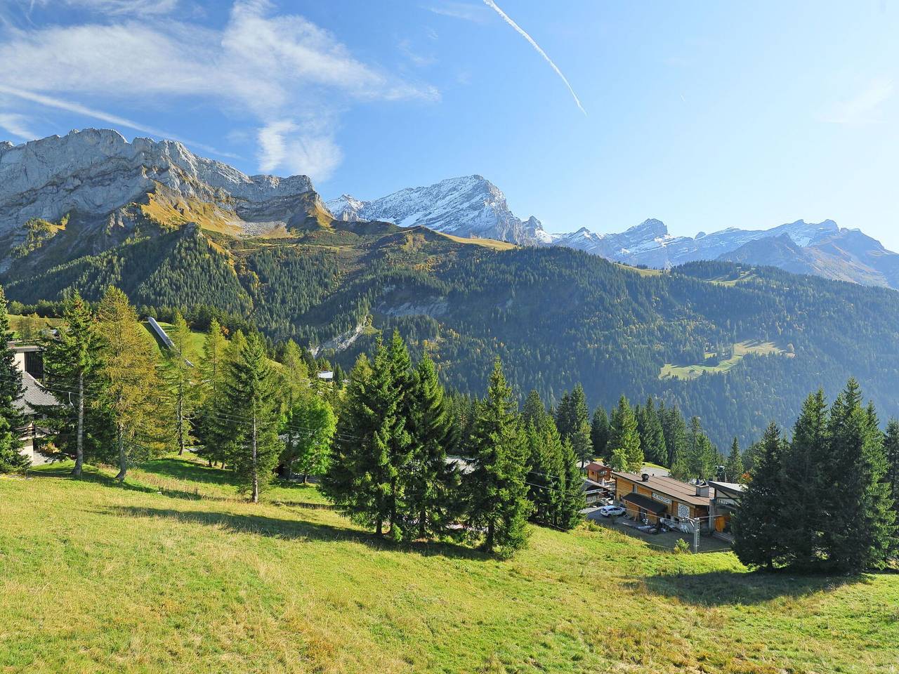 Ganze Wohnung, Les Petites Maraîches 132 389 - Les Petites Maraîches 132 389 107.1 in Gryon, Alpes Vaudoises